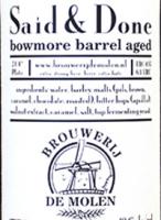 Said and Done van Brouwerij de Molen